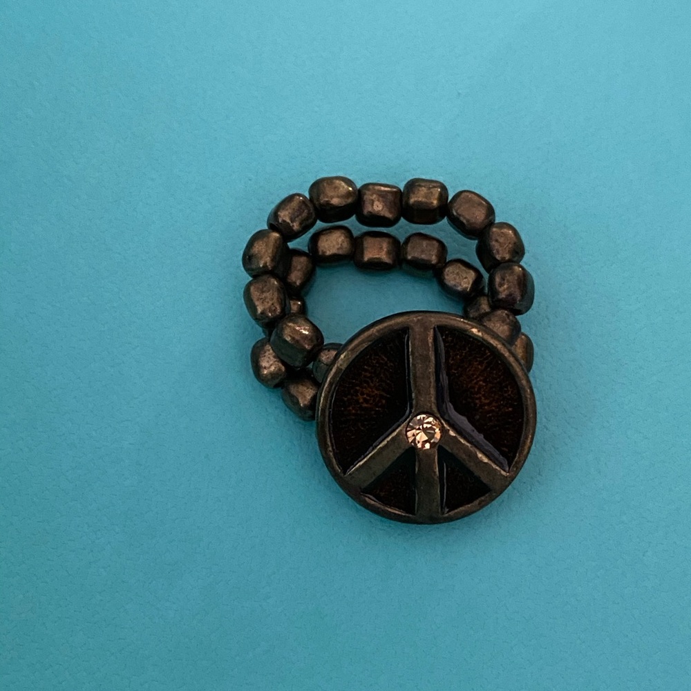 Peace Sign Costume Ring